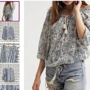 Denim and Supply Ralph Lauren Boho Blouse, size XL